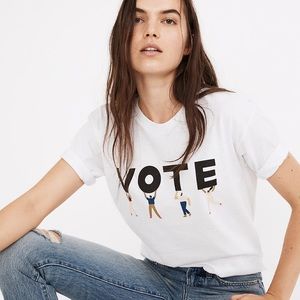 Madewell Unisex VOTE Graphic Tee